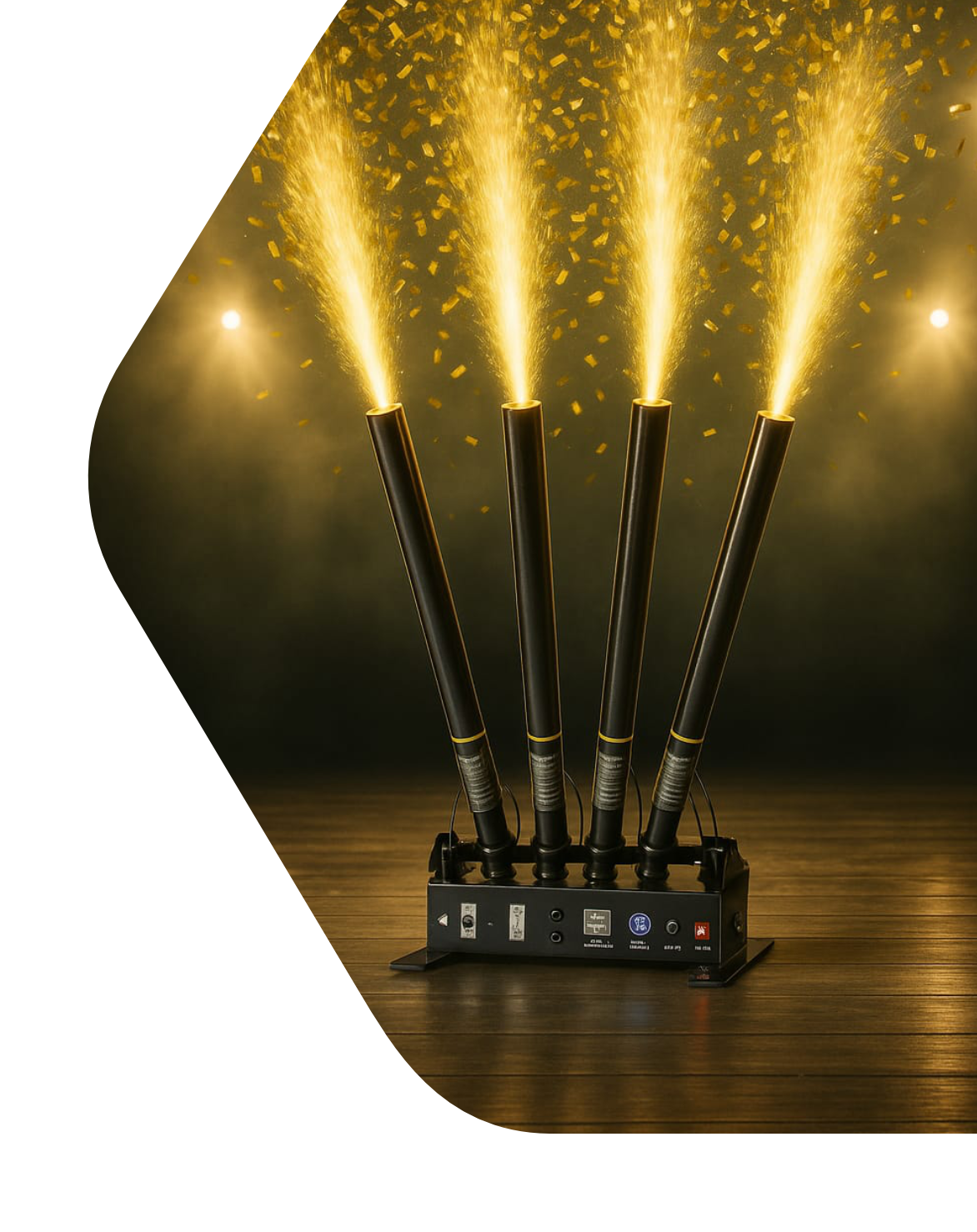 Cañones de pirotecnia fría